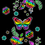 Cover Image of Descargar Black Butterfly - Wallpaper  APK
