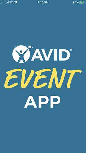Android application AVID Event screenshort