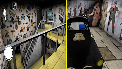 Trapped house Granny  Police Mod No ADS