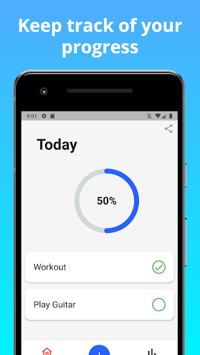 Daily Habits Tracker Screen 2