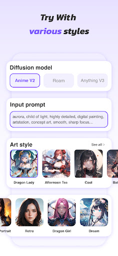 Anime Art - AI Art Generator - Art & Design - apps