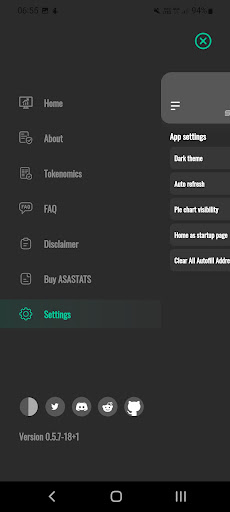 ASA Stats Mobile Screen 3