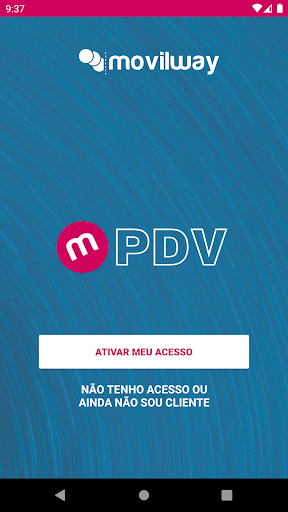 Android application Movilway PDV screenshort