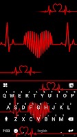 screenshot of Heartbeat Parallax Keyboard Ba