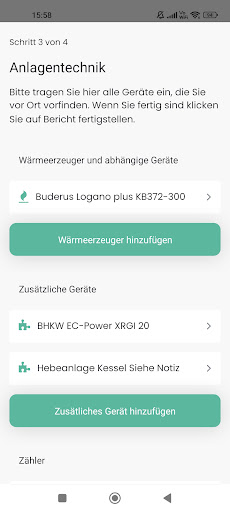 metr Bestandsaufnahme Screen 2