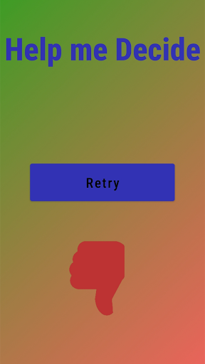 Decision Maker Screen 3