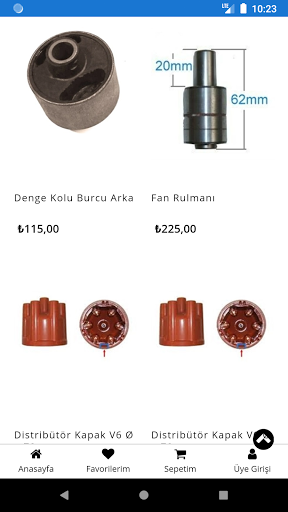 eskifordyedekparca.com Screen 3
