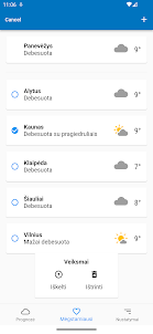 Orai Lietuvoje