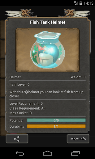 Equipment List Tree of Savior