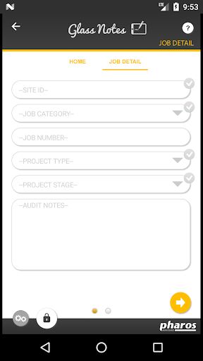 Android application Network Notes – Network Asset screenshort