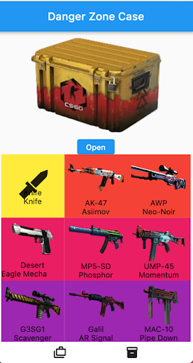 CSGO Case Simulator Screen 3