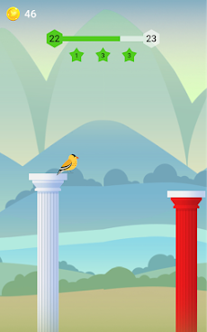 Bouncy Bird: カジュアル フラップ ゲームのおすすめ画像3