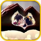 Romantic Wedding photo frames icon
