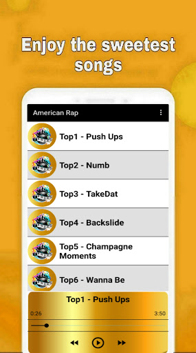 Android application Trending American Rap Music screenshort