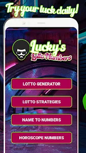 Lucky’s Lotto Numbers