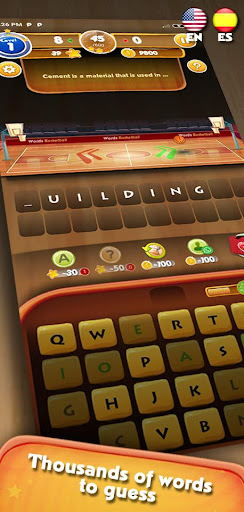 WordsBasketball - HANGMAN Screen 2