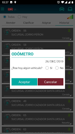 LXTrack Zorro Screen 3
