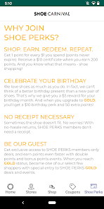 Shoe carnival app discount