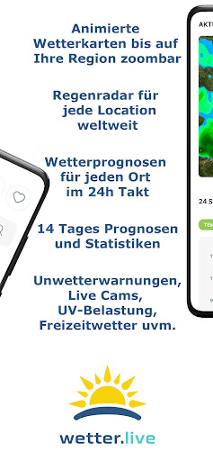 wetter.live Screen 2