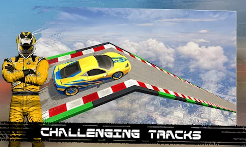 Impossible GT Car Racing Stunt