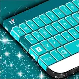 Teal Blue Keyboard Theme icon