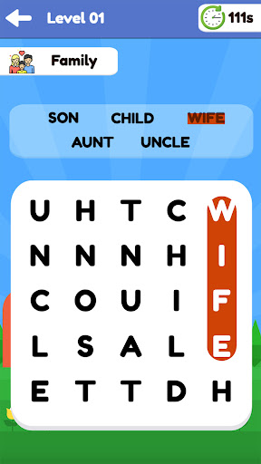 Android application Word Escapes Crosswords Saga screenshort