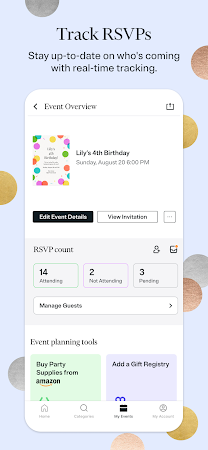 Game screenshot Evite: Email & SMS Invitations apk download