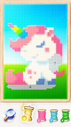 Magic Cross Stitch: Pixel Art