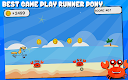screenshot of Unicorn Pony Runner Games Kids