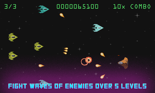 SHMUP: A Sidescrolling Shooter Screen 2