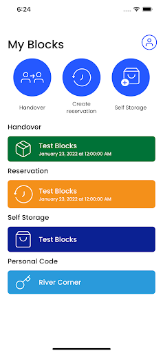 Android application Blocks screenshort