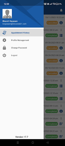 iDocsWeb Provider Screen 2