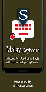 Malay English Keyboard  : Infra Keyboard 1