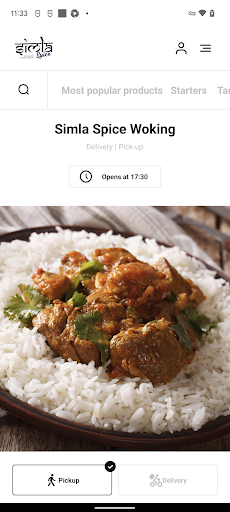 Android application Simla Spice Woking screenshort