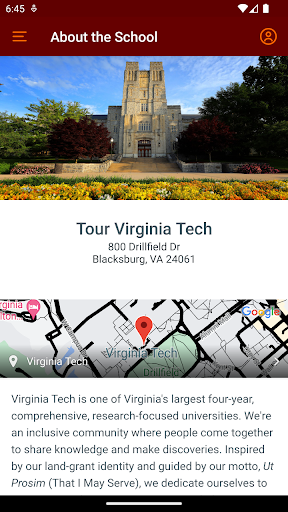 Virginia Tech Hokies on Track Screen 2