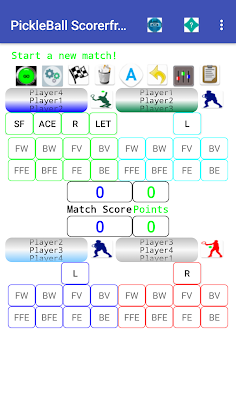 PickleBall Match Scorer - Screenshot 1