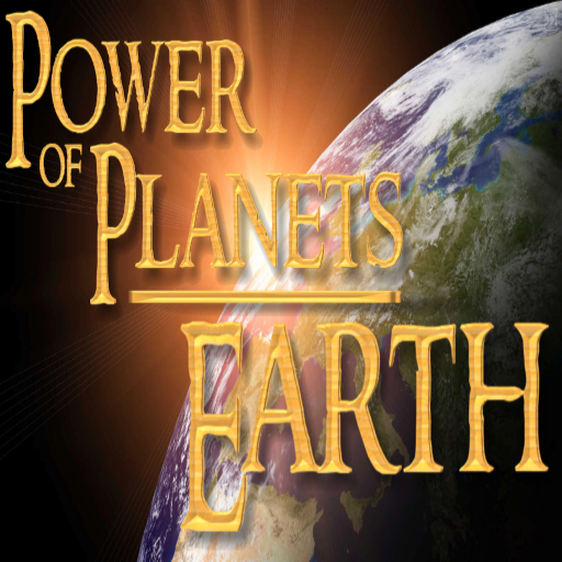 Power of Planets - Earth logo