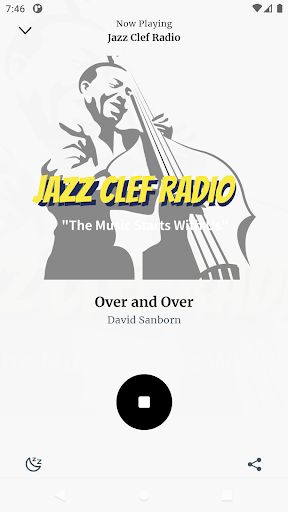 Jazz Clef Radio Screen 2
