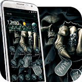 Hell skull ring theme 3d icon