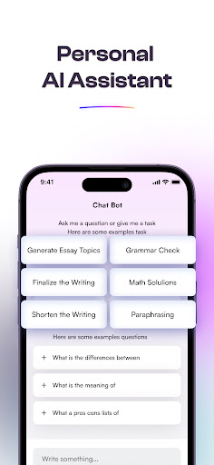 Ai essay writer & helper: Nexa Screen 3