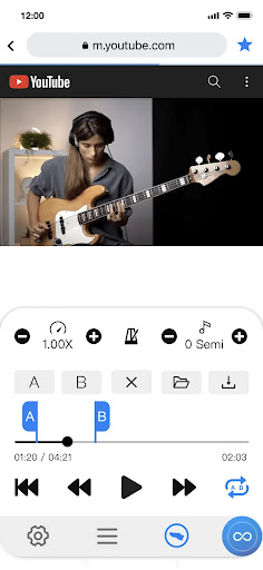 Android application AIRSTEP Play screenshort
