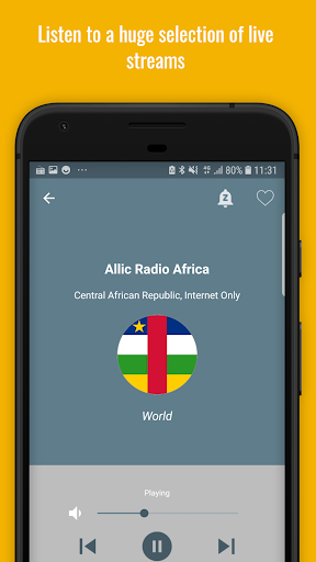 Central African Republic Radio Screen 2