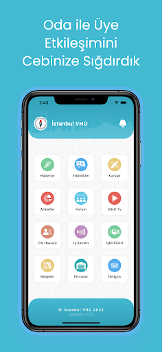 Android application İstanbul VHO screenshort