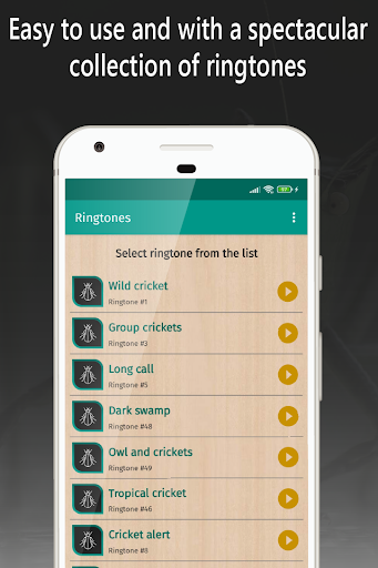 ringtones crickets for phone Screen 2