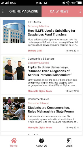 Moneylife News & Views Screen 3