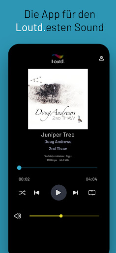 Android application Loutd.Link screenshort