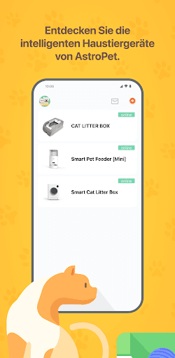 Android application AstroPet screenshort