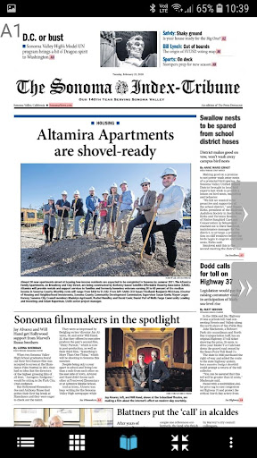 Android application Sonoma Index-Tribune NIE screenshort