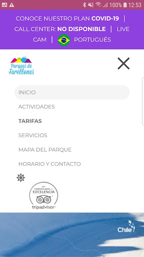 Parques de Farellones Screen 3
