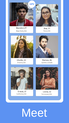 Android application Positive Zone: Herpes Dating screenshort